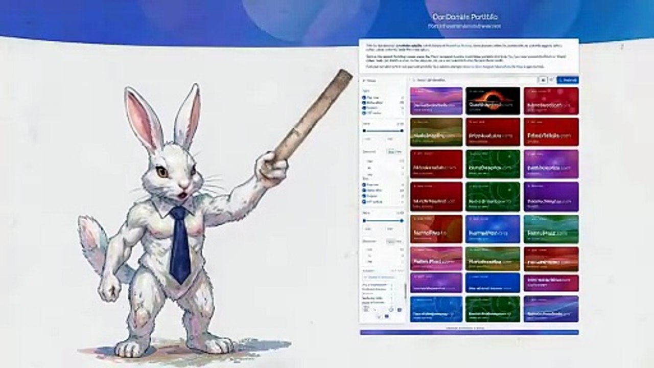 BOOM! - White Rabbit Edition Domain Portfolio - (In Full HD)