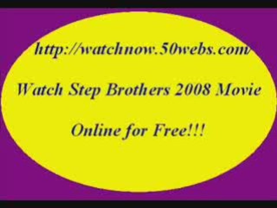 Watch Step Brothers Movie Online for Free video Dailymotion