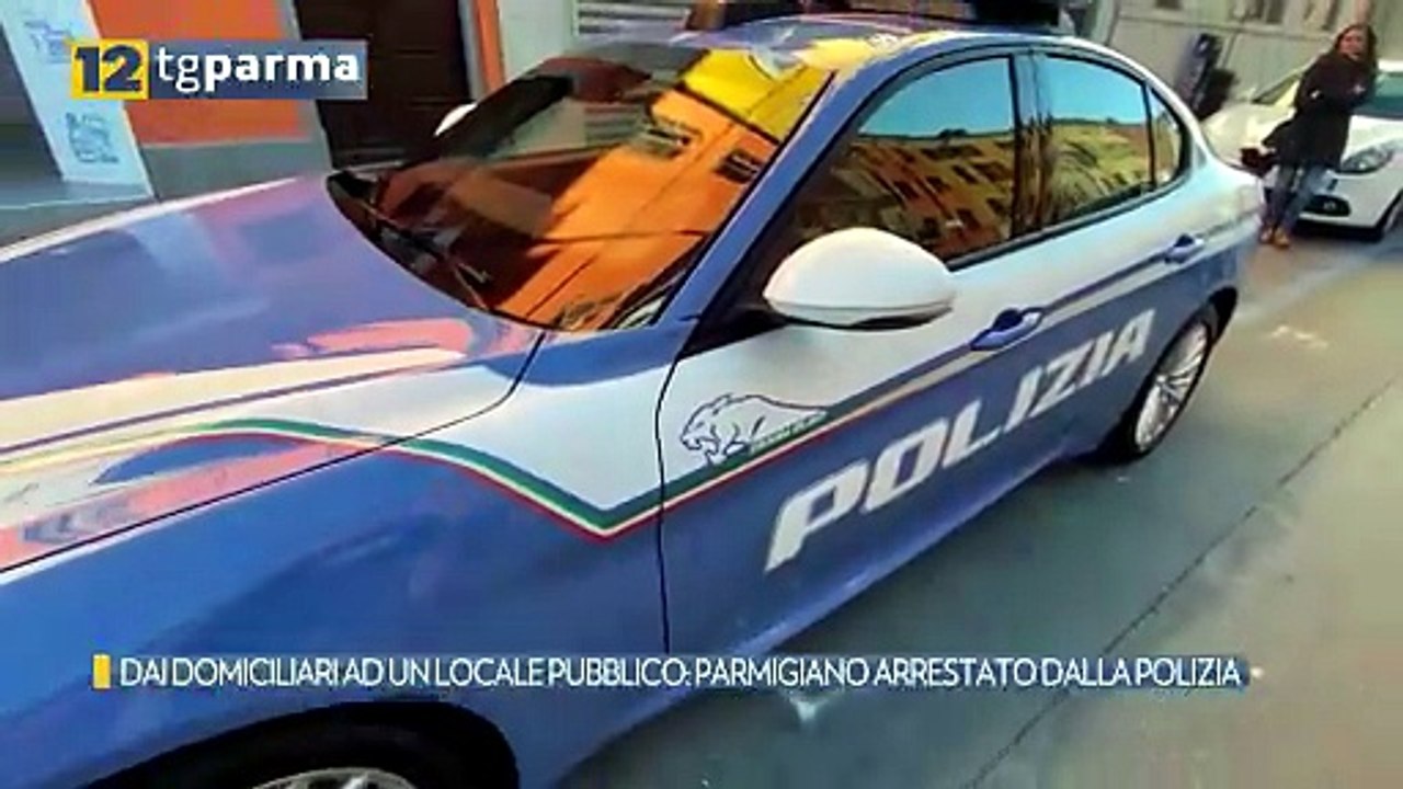 DAI DOMICILIARI AD UN LOCALE PUBBLICO: PARMIGIANO ARRESTATO DALLA POLIZIA | DAI DOMICILIARI AD UN LOCALE PUBBLICO: PARMIGIANO ARRESTATO DALLA POLIZIA