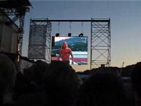 Iggy Pop à l'armada de Rouen 2008