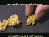 Gold Nuggets - Crystalline gold - California gold nuggets