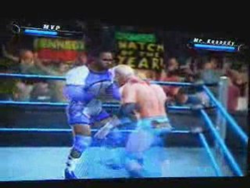 SvR2008 Friday Night SmackDown Match 03 MVP vs Mr.Kennedy