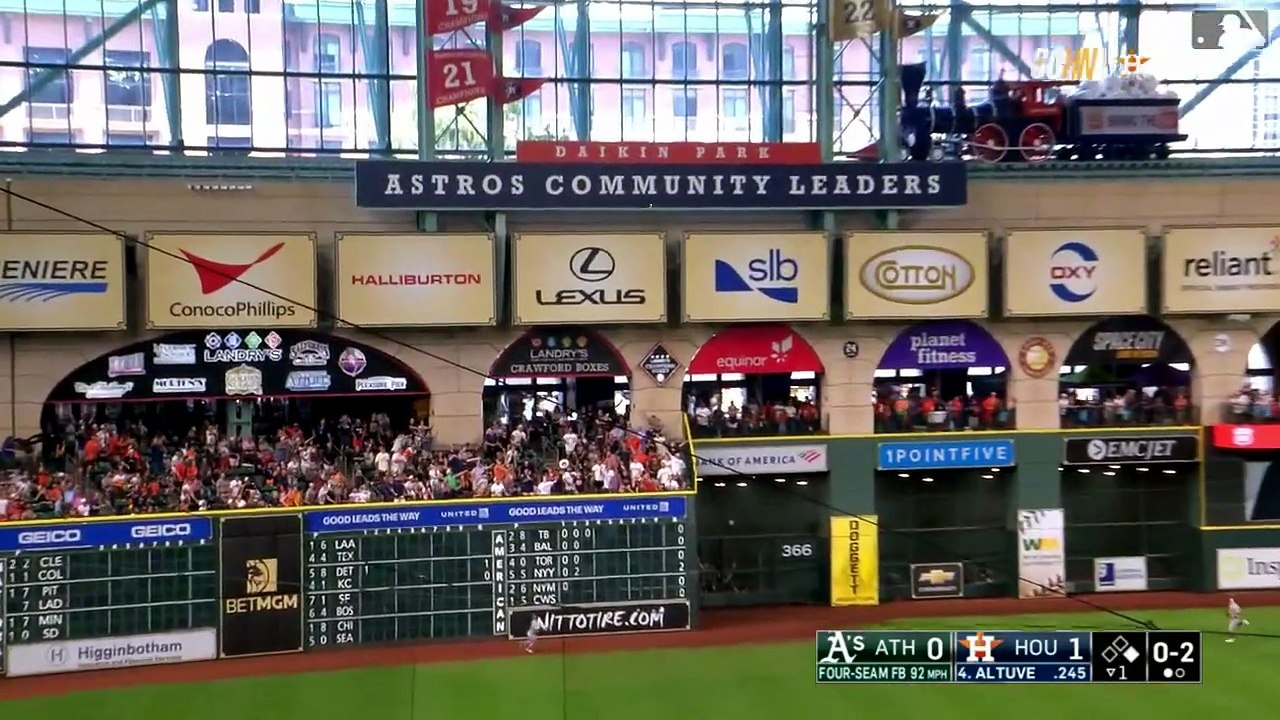 José Altuve la mandó a volar en Houston