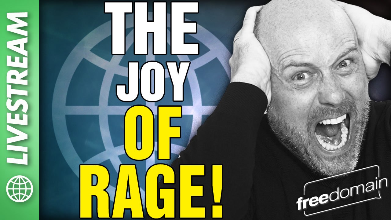 The Joy of RAGE! Twitter/X Livestream