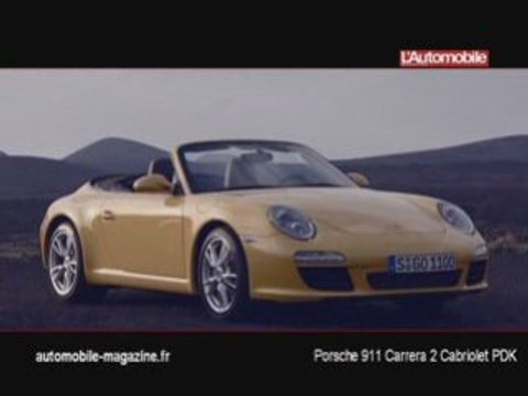 automobile-magazine.fr Porsche 911 Carrera 2 Cabriolet PDK