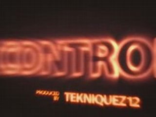 Intro title for "Control" game music video