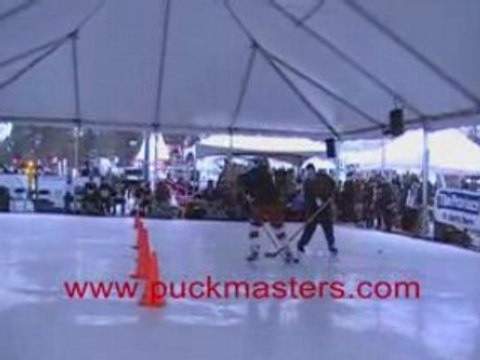 Hockey Drill - Stickhandle & Turn - For Hockey Coach Skills