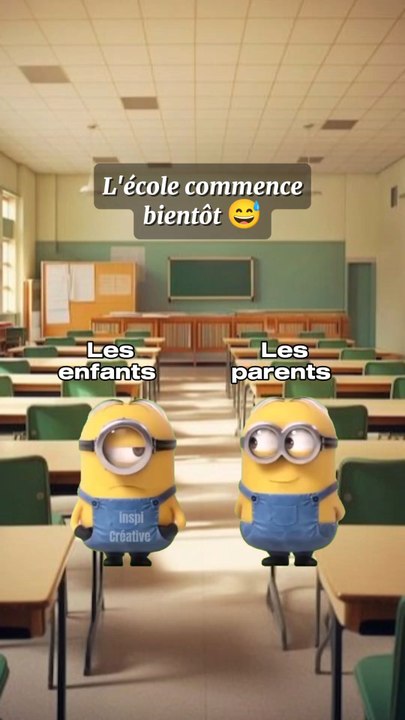 Bientôt la rentrée 😜