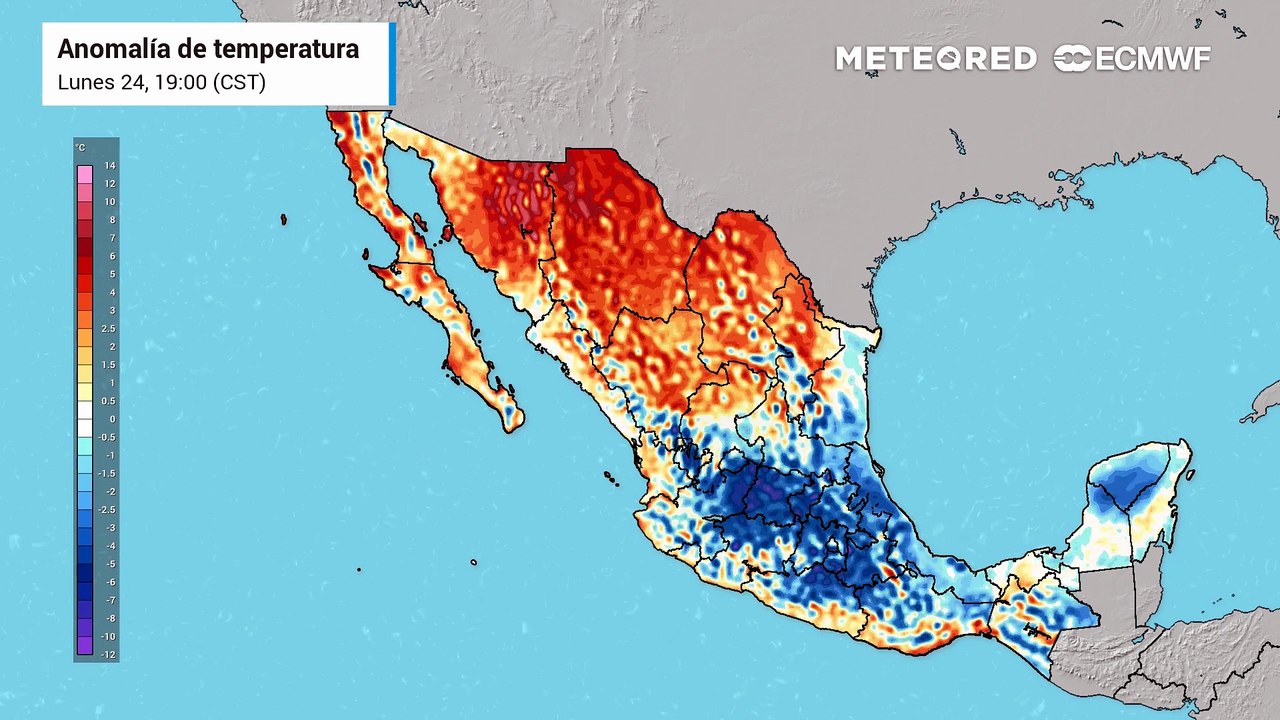 Pronóstico agrometeorológico del 24 al 30 de agosto para México: ciclones del Pacífico ponen presión sobre el aguacate y la tuna