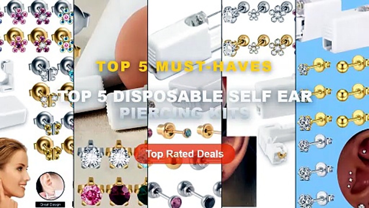 Top 5 Best Top 5 Disposable Self Ear Piercing K...
