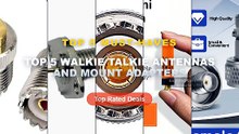 Best Top 5 Walkie Talkie Antennas And Mount Adapters on AliExpress | Review - ABBREE SMA Female to BNC Connector Adapter...