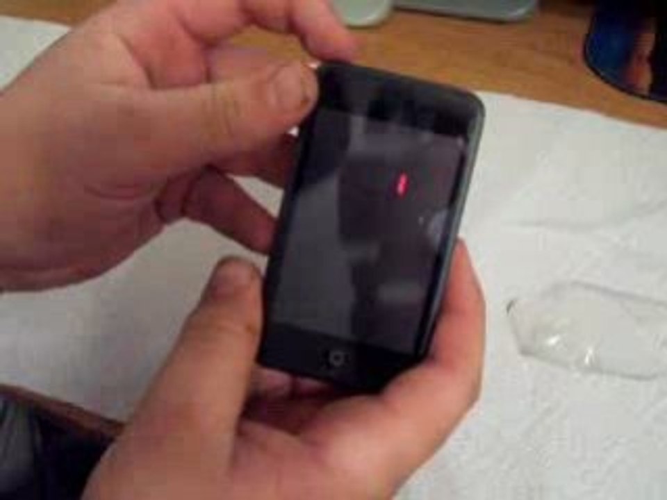 Film protection Invisible Shield iPod Touch