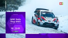 WRC 2023 : Rally Thụy Điển | Trailer trên K+PC HD (nay là K+SPORT2 HD)