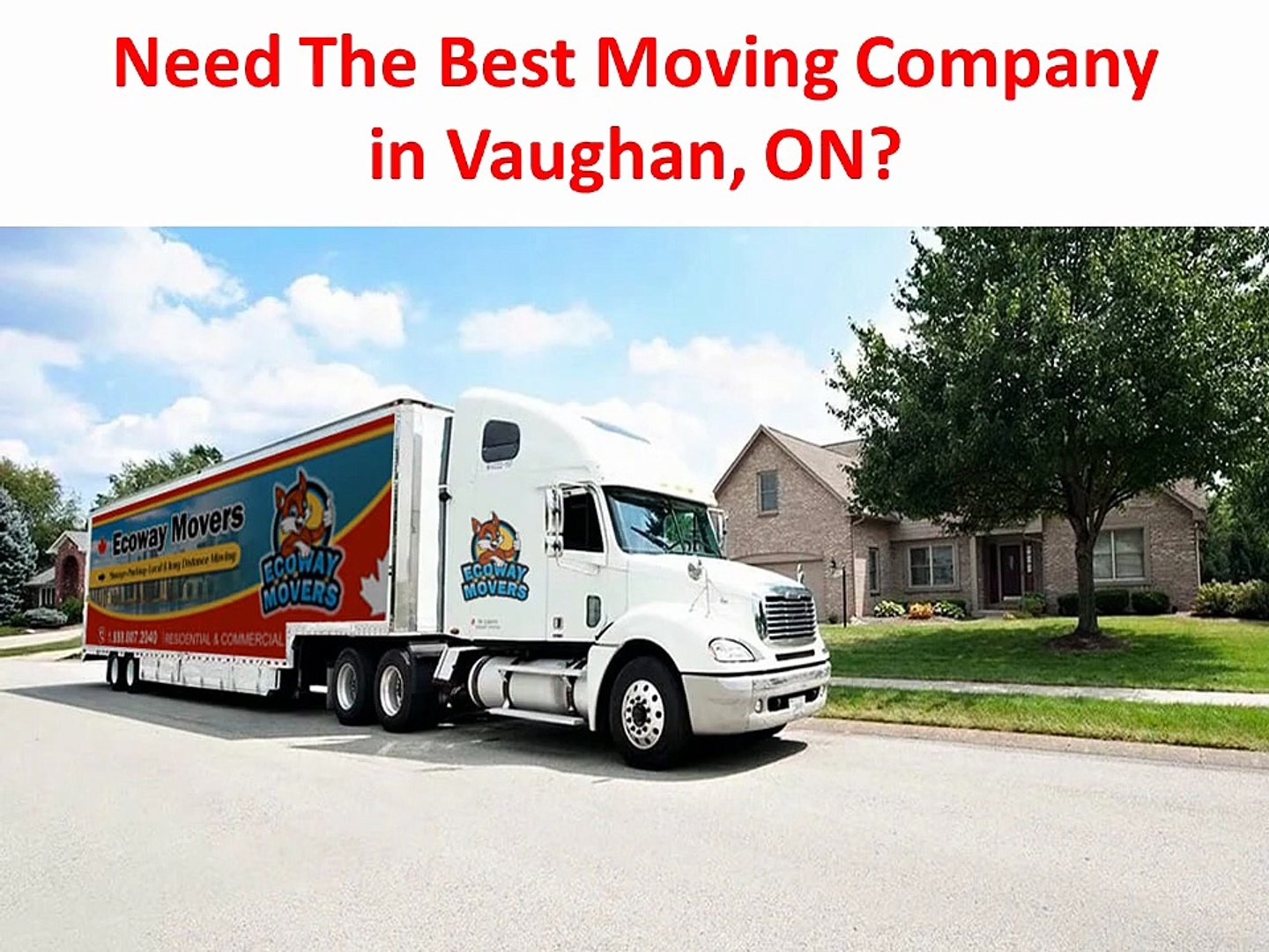 ⁣Ecoway Movers : Affordable Moving Company in Vaughan You Can Actually Trust