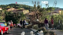 Tornado przechodzi przez francuską wieś, rani co najmniej 31 osób