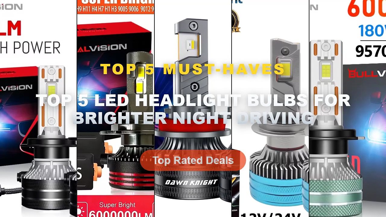Don't Buy Top 5 LED Headlight Bulbs For Brighte...