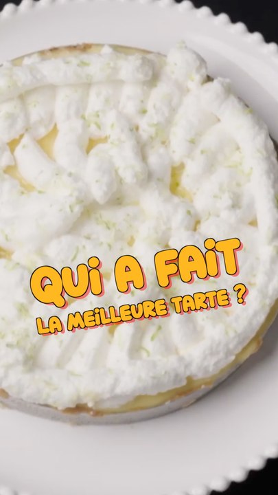 Qui a fait la meilleure tarte ?
