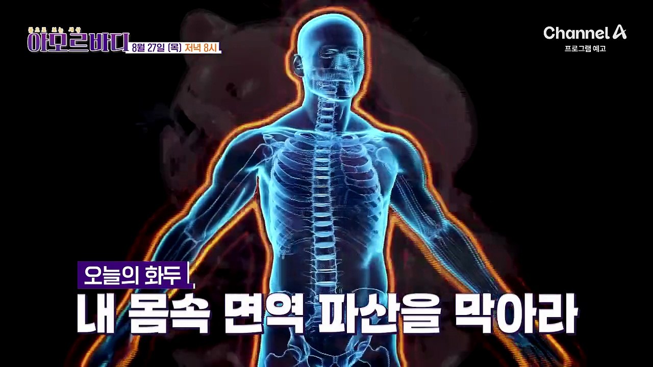 [예고] 내 몸속 면역 파산을 막아라! 면역 통장을 든든히 채워 만성염증을 잠재울 방법은?