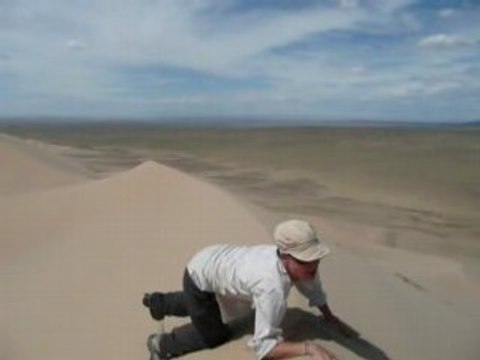 Le Fil Rouge du desert de Gobi, Mongolie
