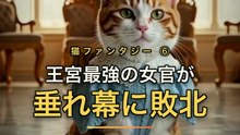 最強の女官、揺れる垂れ幕に敗れる