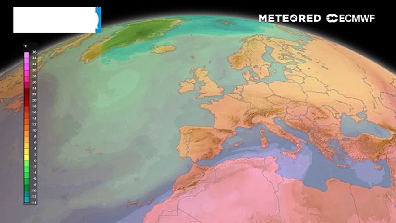Una masa de aire polar dejará mínimas muy frías el viernes
