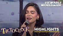 TiktoClock: Faith da Silva, BUMIRIT para sa may mga daddy issues!
