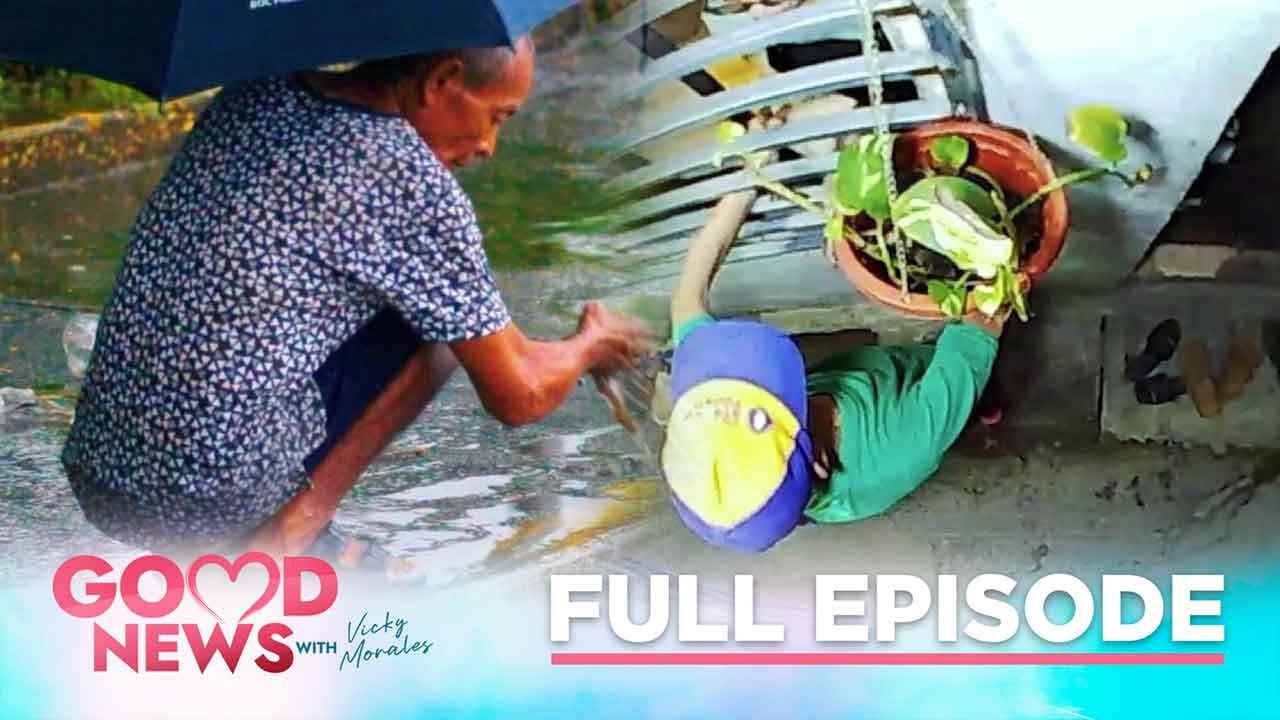 Lalaki na kawanggawa ang maglinis ng kanal, at kapitbahay na mapagbigay #FullEpisode | Good News