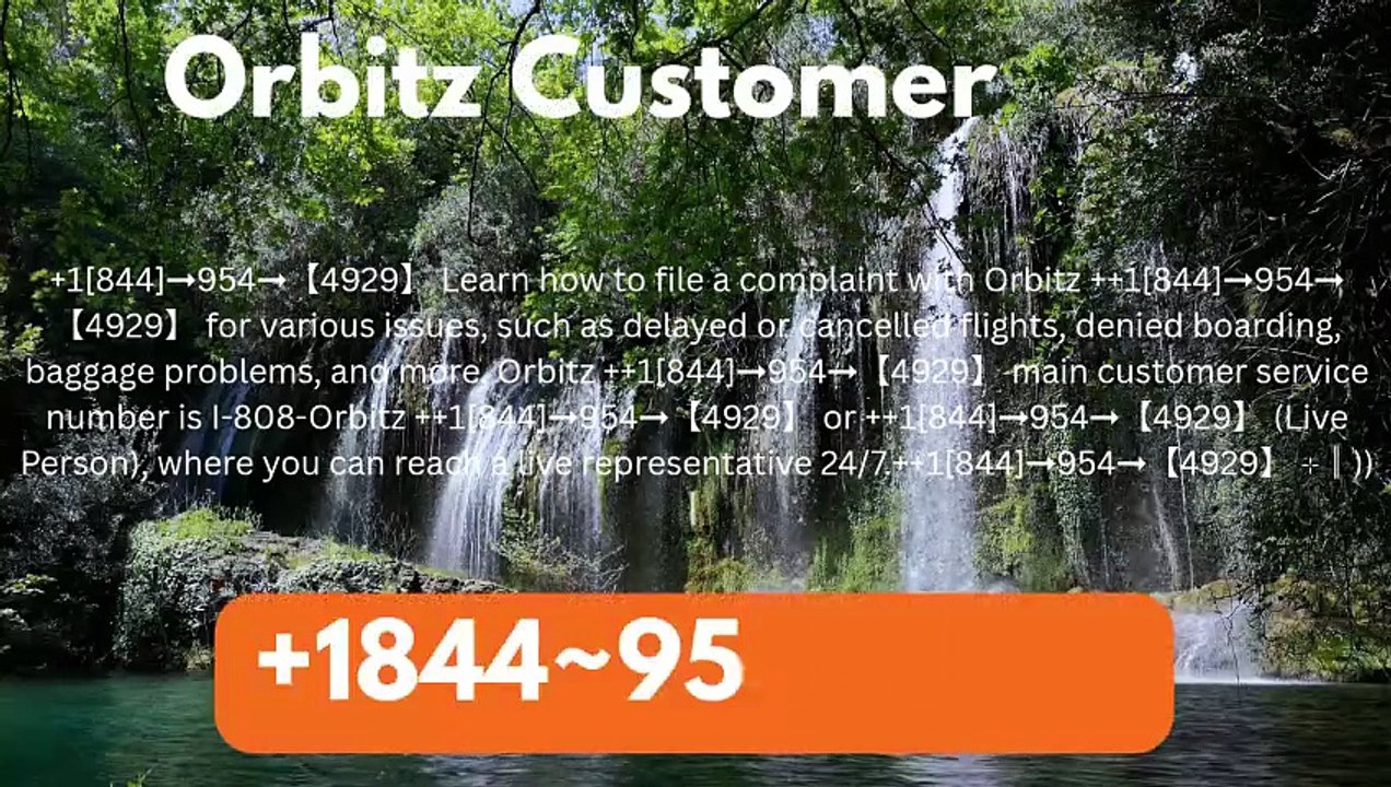 Orbitz Customer Service® Phone Number℗ and Supp...