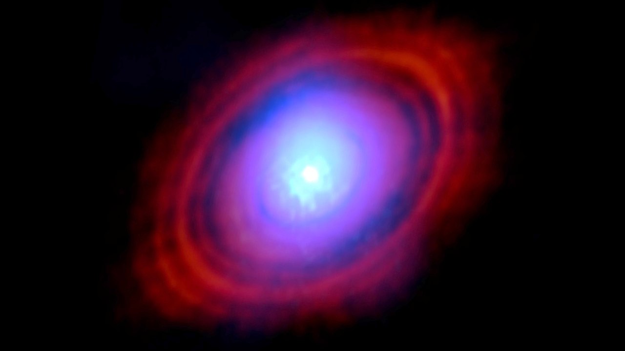 First Water Detected in Space Where Planets Are Forming