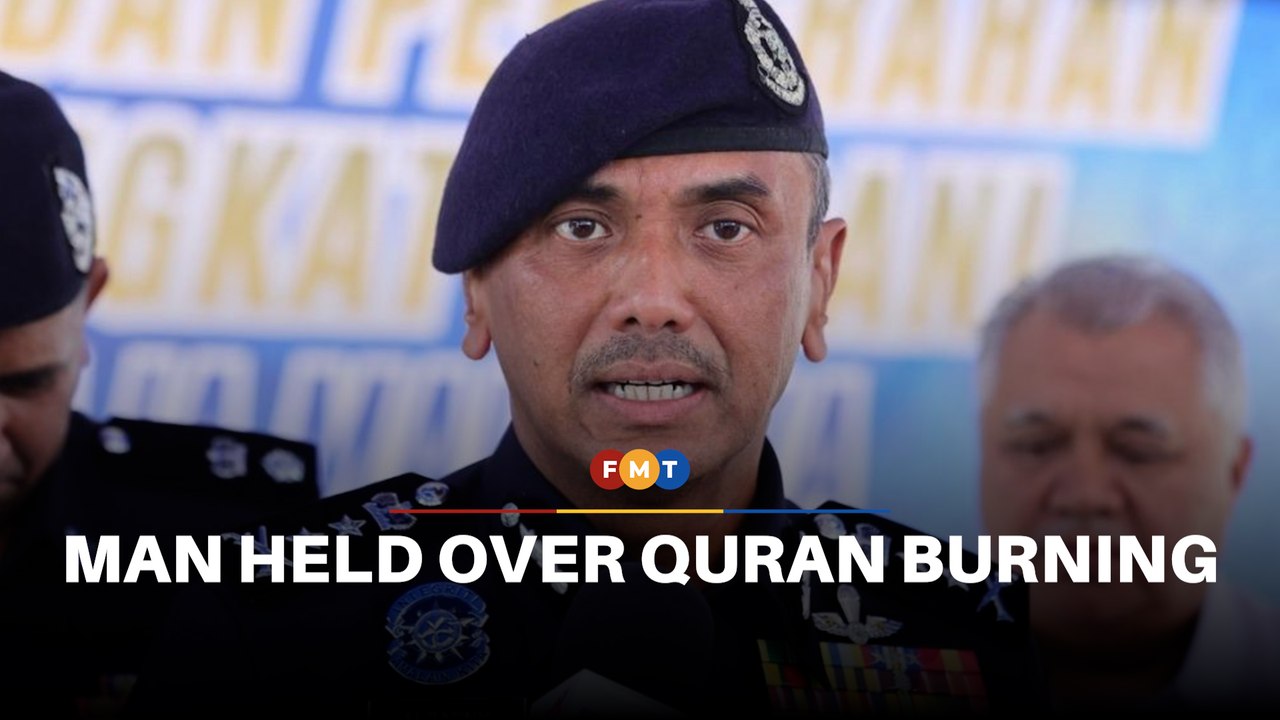 Man nabbed over Quran burning in Seremban