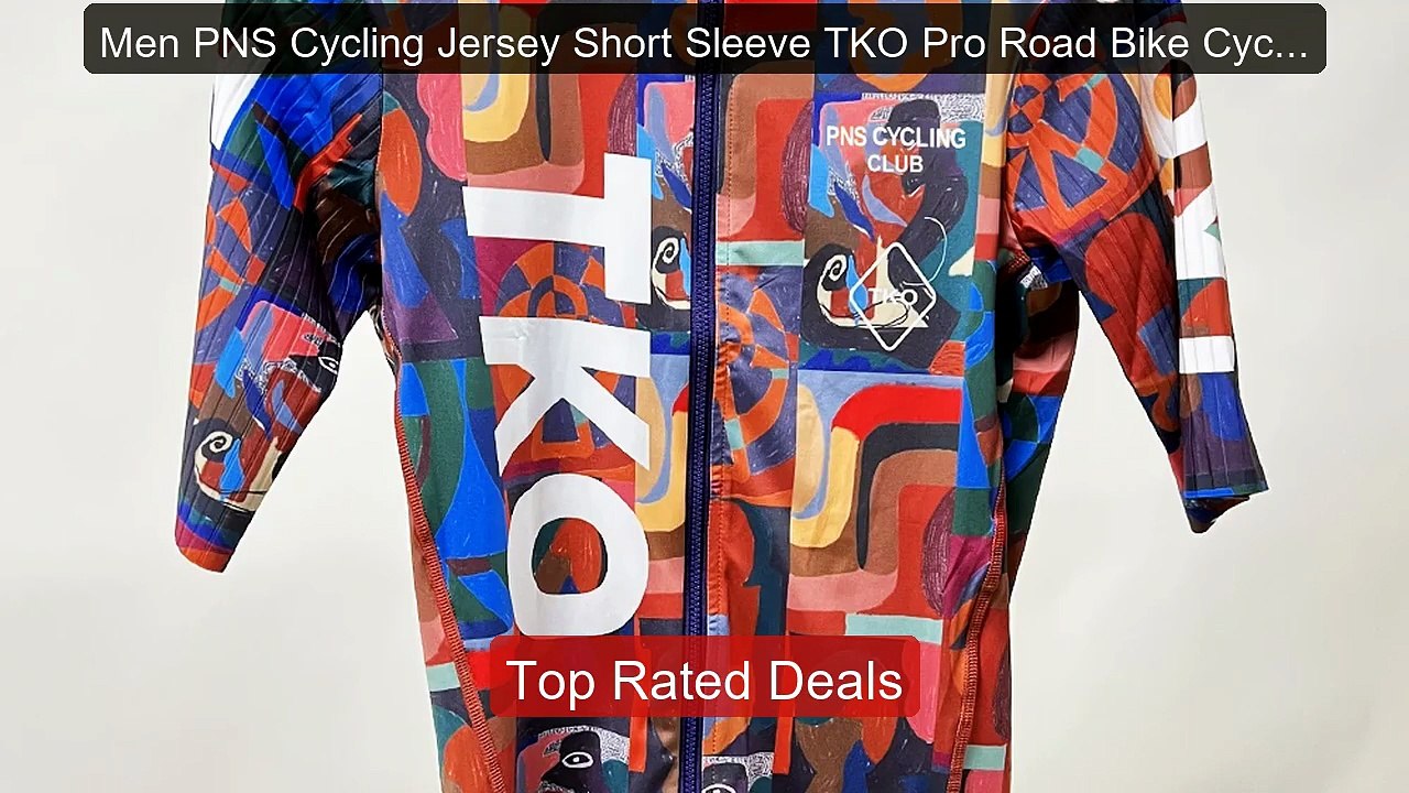 Men PNS Cycling Jersey Short Sleeve TKO Pro Roa...