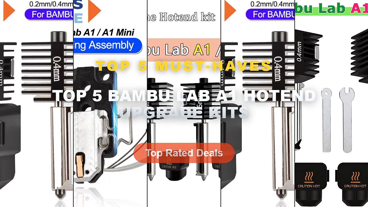 Top 5 Best Top 5 Bambu Lab A1 Hotend Upgrade Ki...