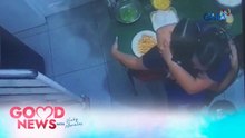 Kitchen staff member, naging emosyonal nang kumustahin ng katrabaho | Good News