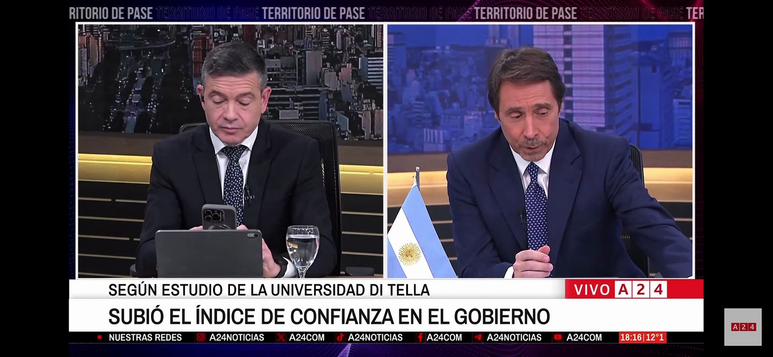 Feinmann dice que un balotaje lo ganaría Milei