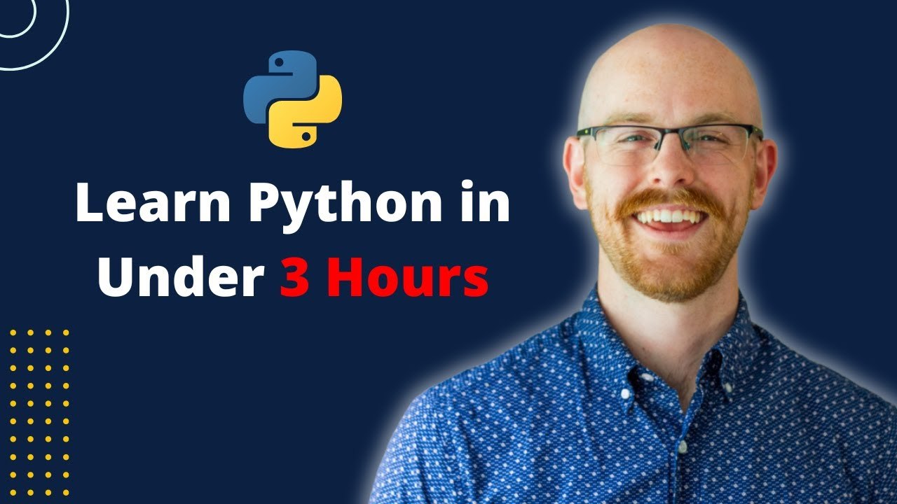 Learn Python in Under 3 Hours | Variables, For...