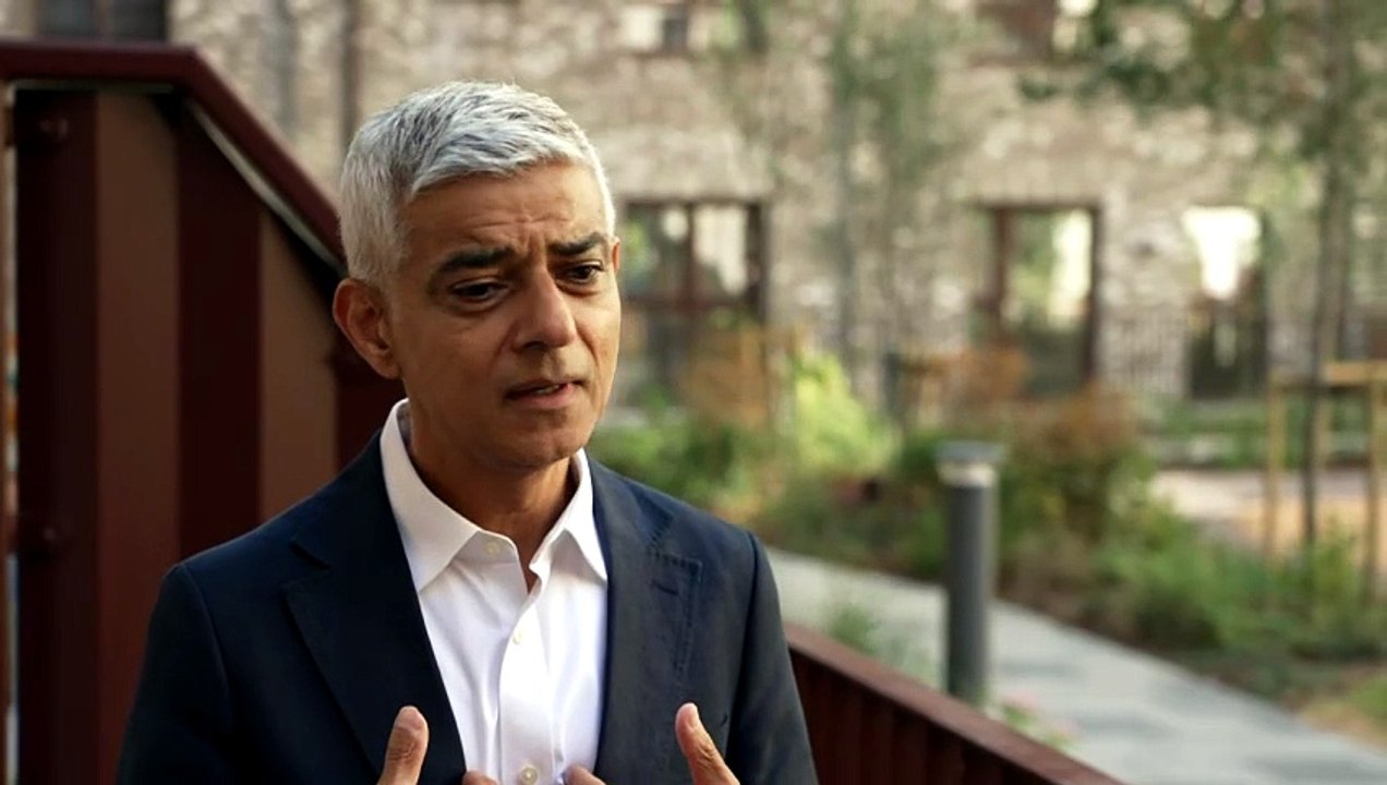 Sadiq Khan announces 1,000s more council homes for London