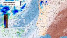 Agosto continua com chuva: nova frente fria pode deixar mais de 100 mm de chuva no Minho