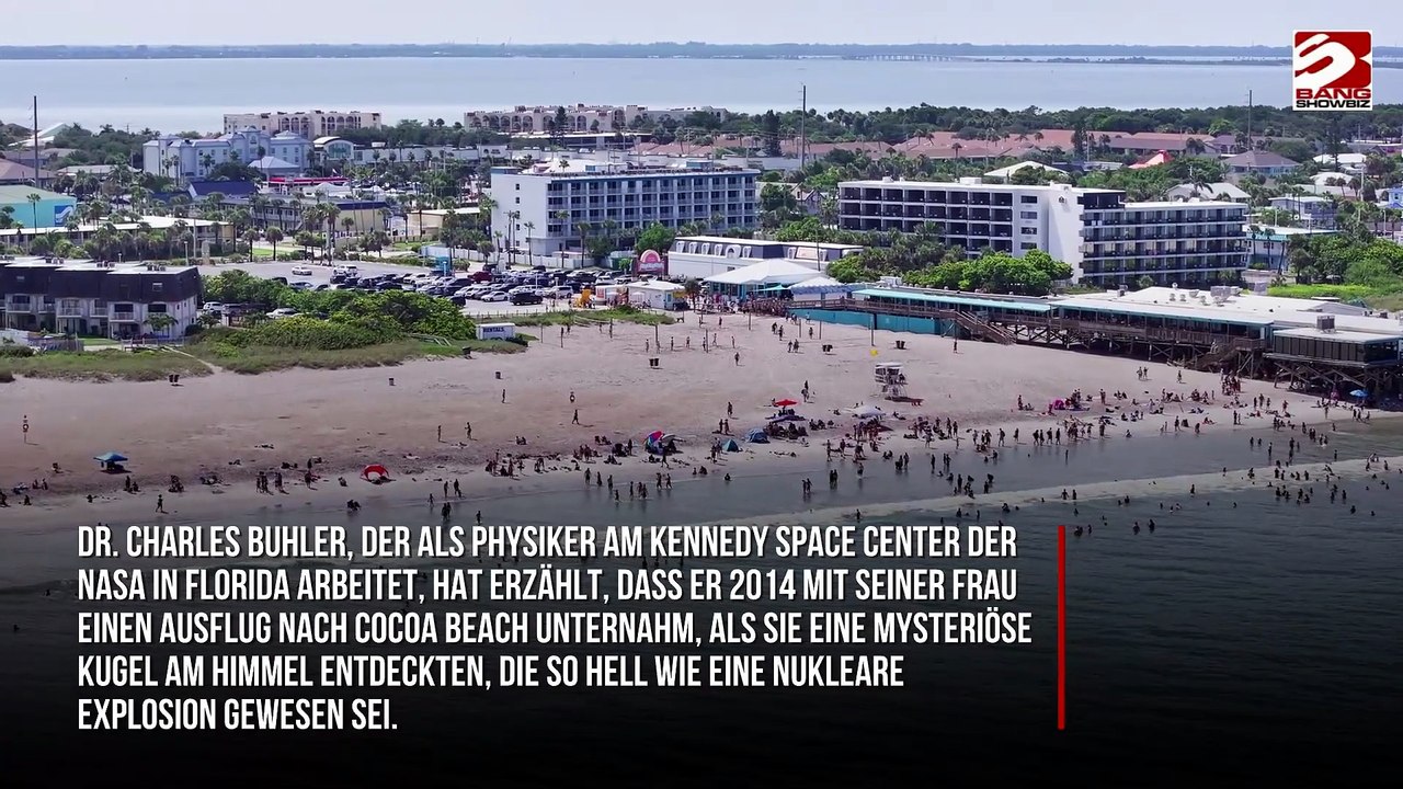 NASA-Ingenieur sah angeblich UFO, das den Himmel 'wie eine Atombombe' erhellte