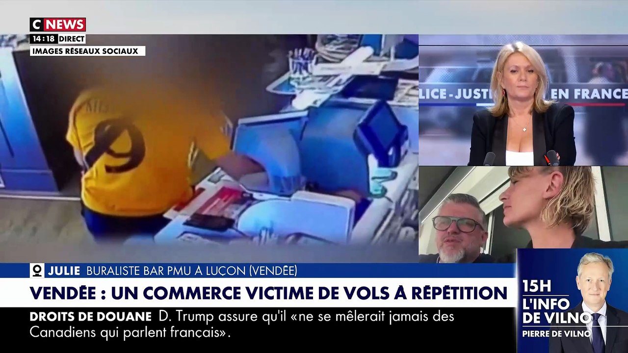 Vendée : Un commerce victime de vols à répétition - Extrait "24h en France" sur CNews