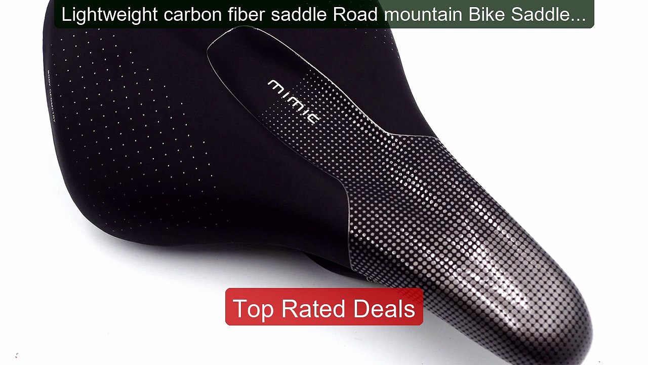 Lightweight carbon fiber saddle Road mountain B...