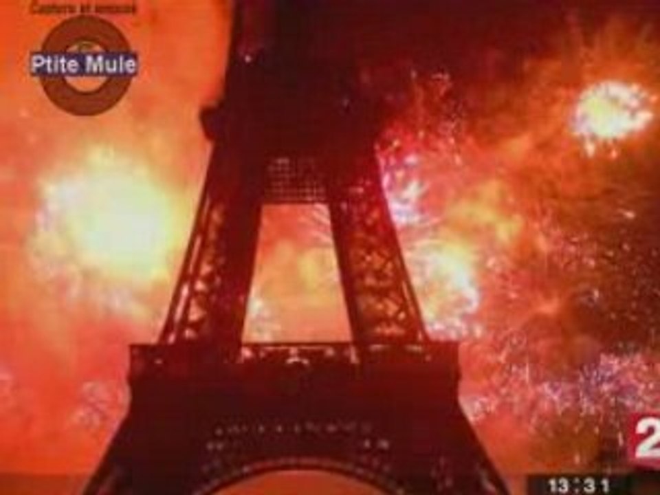 Paris : feu d'artifice 2008
