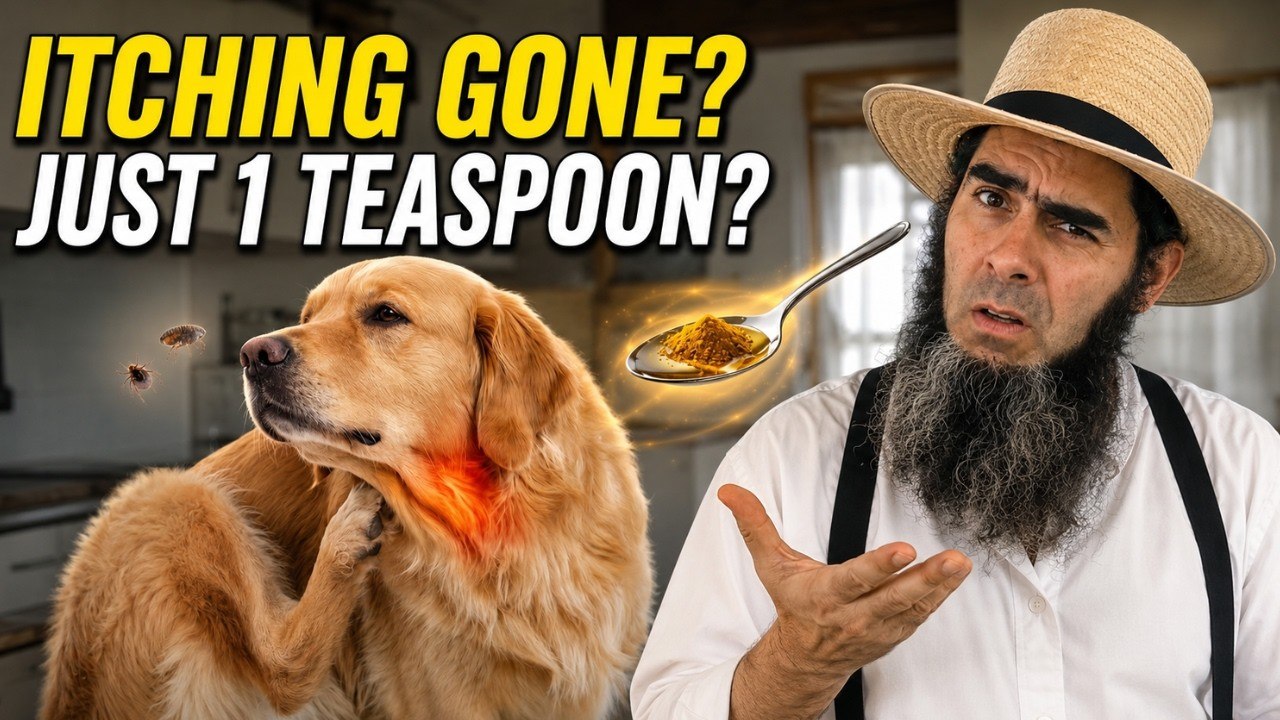 1 Spoonful in the Bowl... How the Old Farmers Kept a Dog's Coat Healthy and Itch-Free
