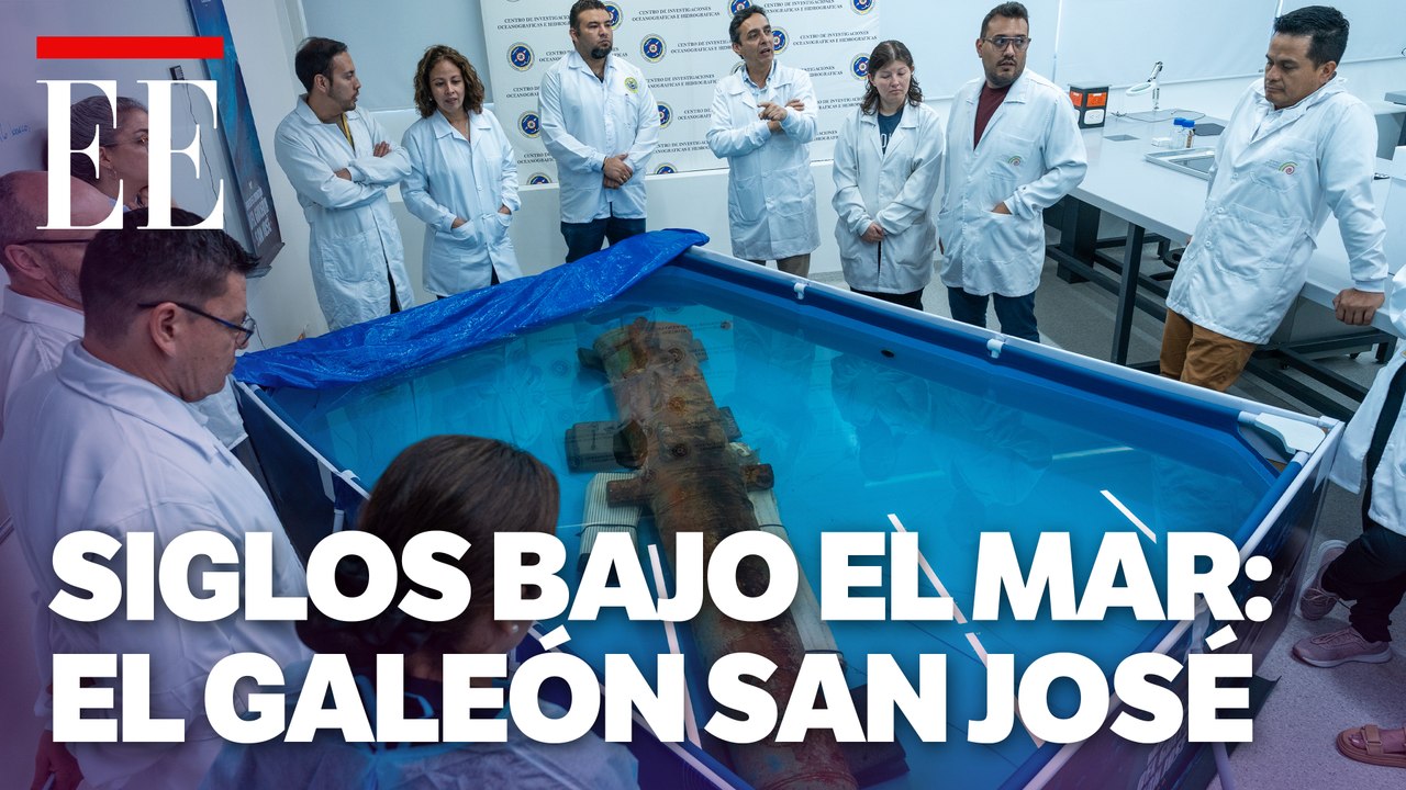 Tres siglos bajo el mar: lo que descubrieron científicos en las piezas del Galeón San José
