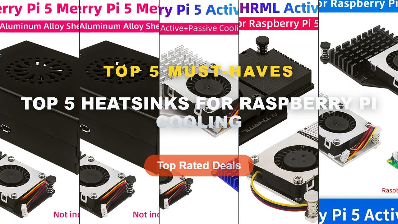 Top 5 Heatsinks For Raspberry Pi Cooling: Top 5...