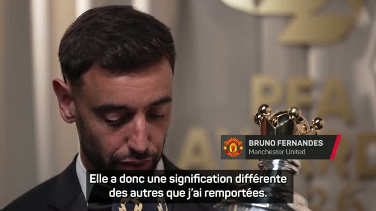 PFA - Bruno Fernandes élu joueur de l’année