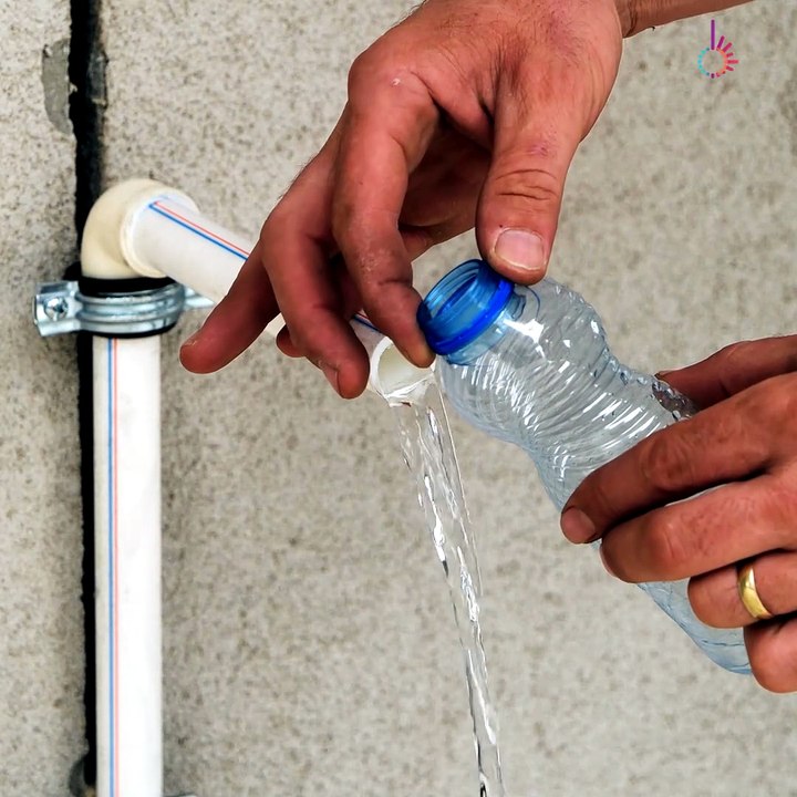 Bottle cap hack for water and money savings💧