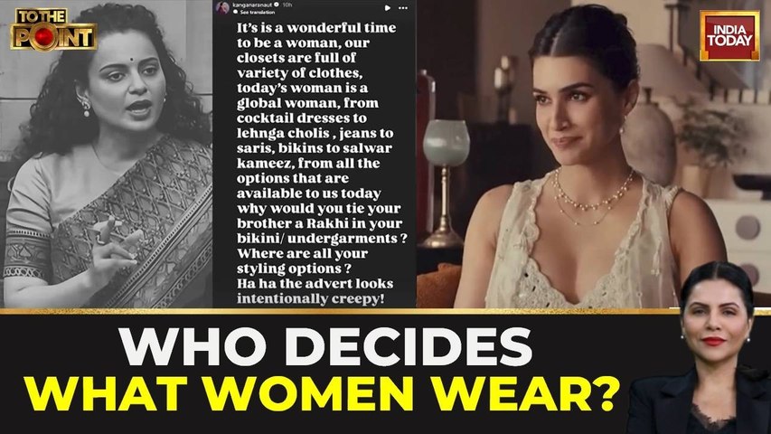 Kriti Sanon Hits Back At Trolls, Kangana Ranaut Over Raksha Bandhan Ad Outfit Controversy