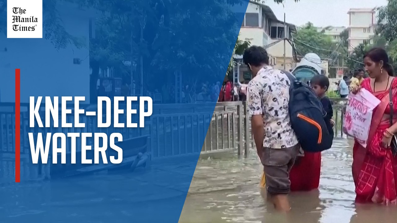 Floods hit hospital, business district in northern India