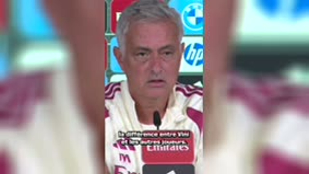 Real Madrid - Mourinho : "Vinicius traité diffé...