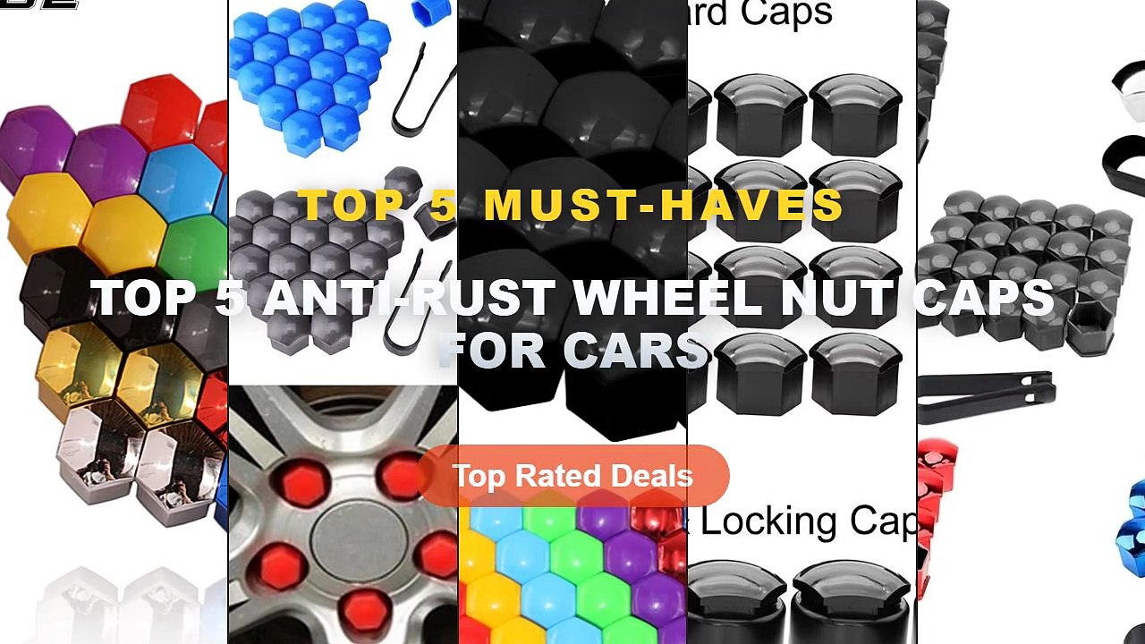 Best Top 5 Anti-Rust Wheel Nut Caps For Cars on AliExpress | Review - 20/40pcs 17mm 19mm 21mm Black Car Wheel Caps Bolts...